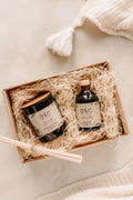 The Comforting Set [Scented Candle + Reed Diffuser]